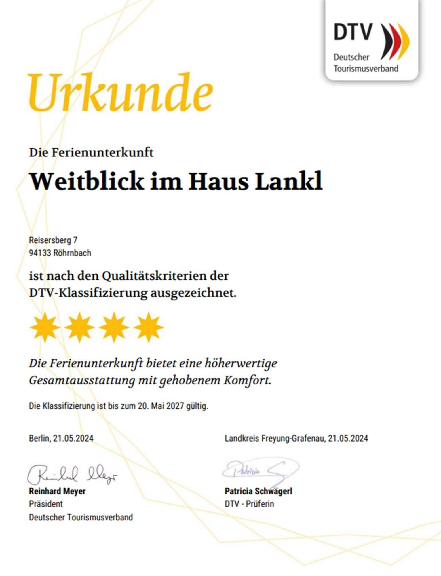 Ferienwohnung Lankl Im Bayerischen Wald Röhrnbach Eksteriør billede